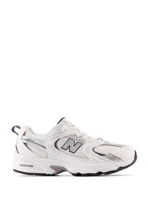 530 sneakers wit/donkerblauw