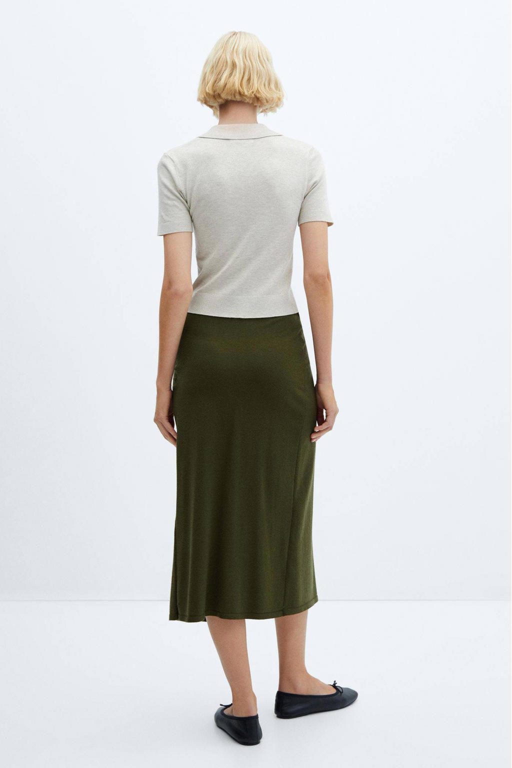 Faldas Midi Elegantes Zara A-line Faldas Para Mujer Geomu00e9trico