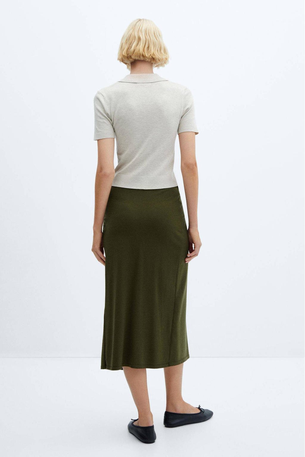 Faldas Midi Elegantes Zara A-line Faldas Para Mujer Geomu00e9trico