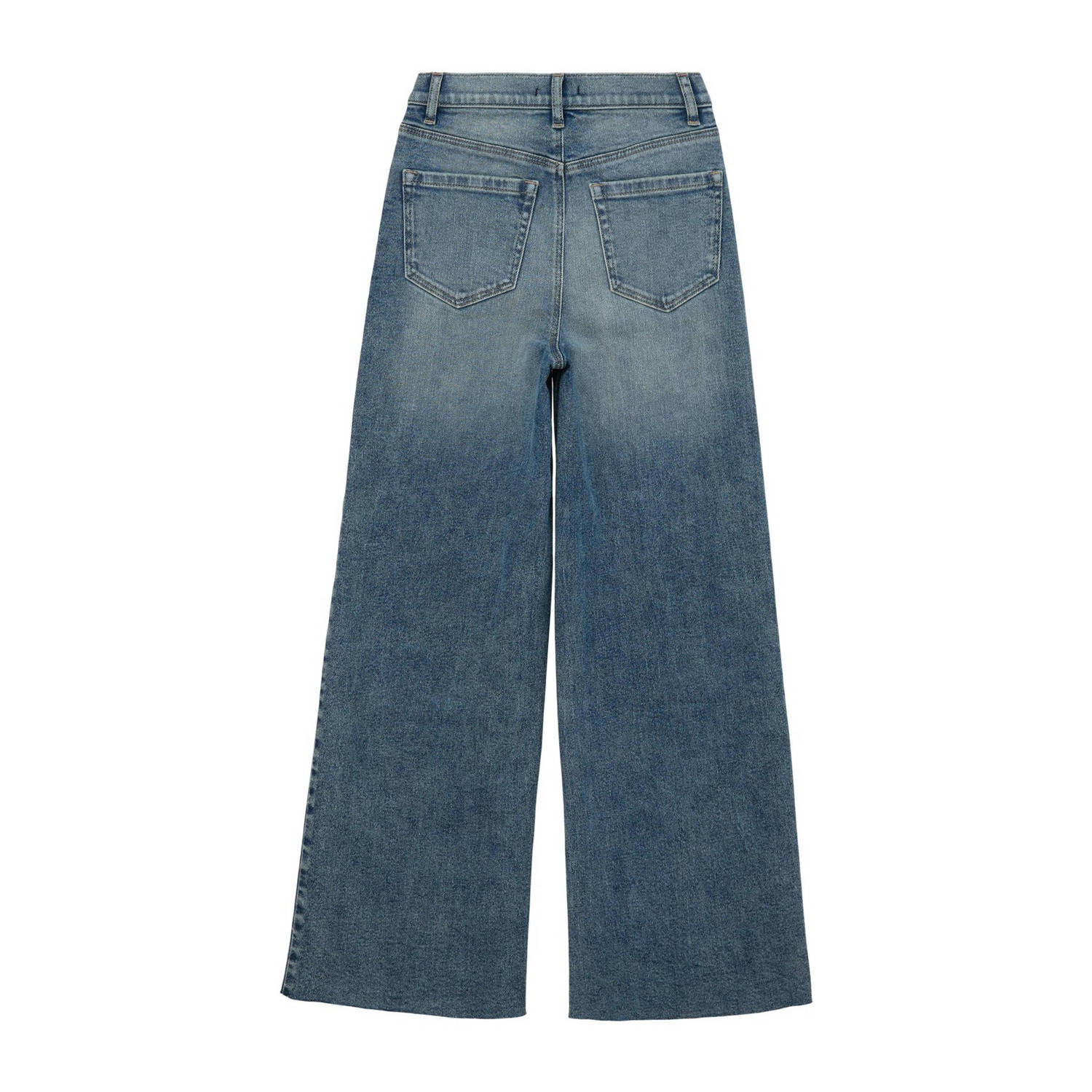 s.Oliver high waist wide leg jeans light blue denim