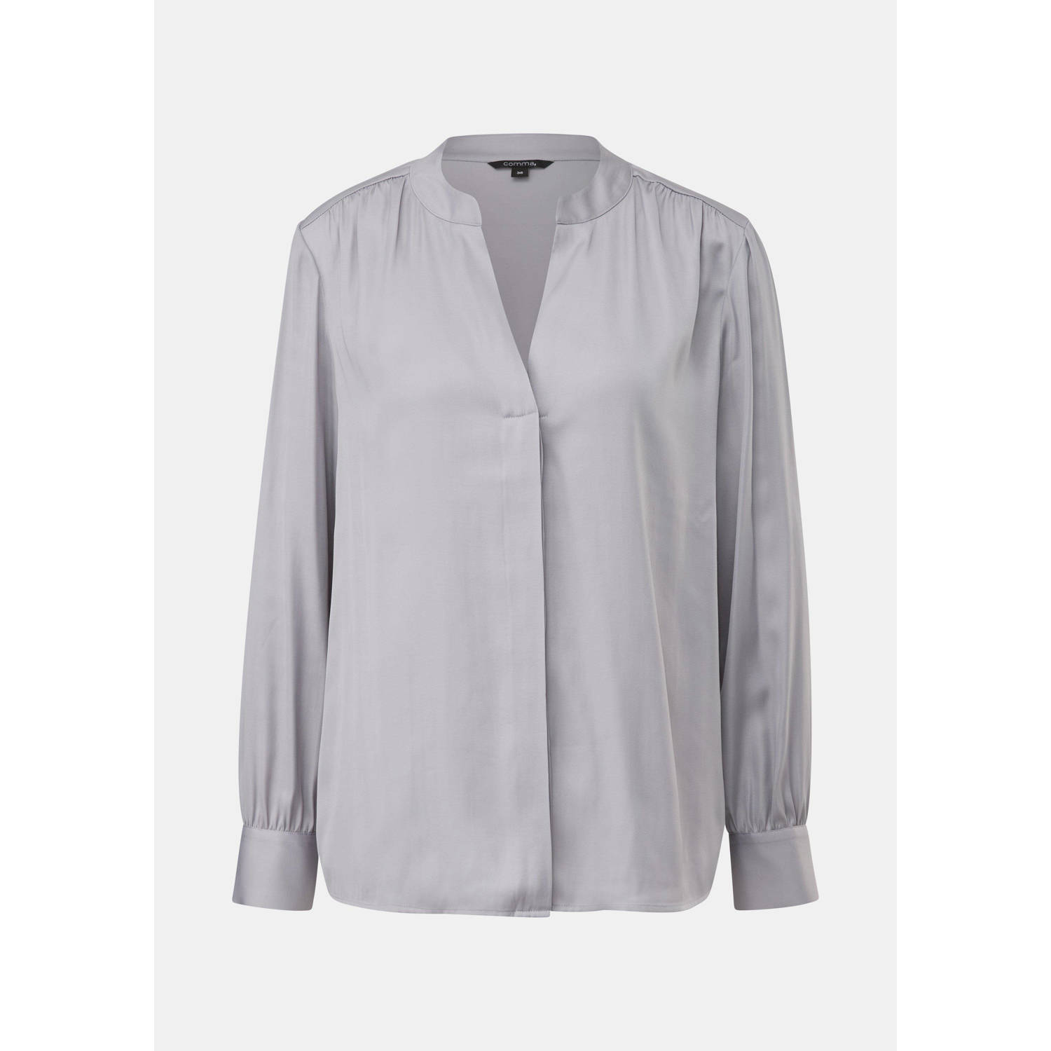 Comma blouse grijs