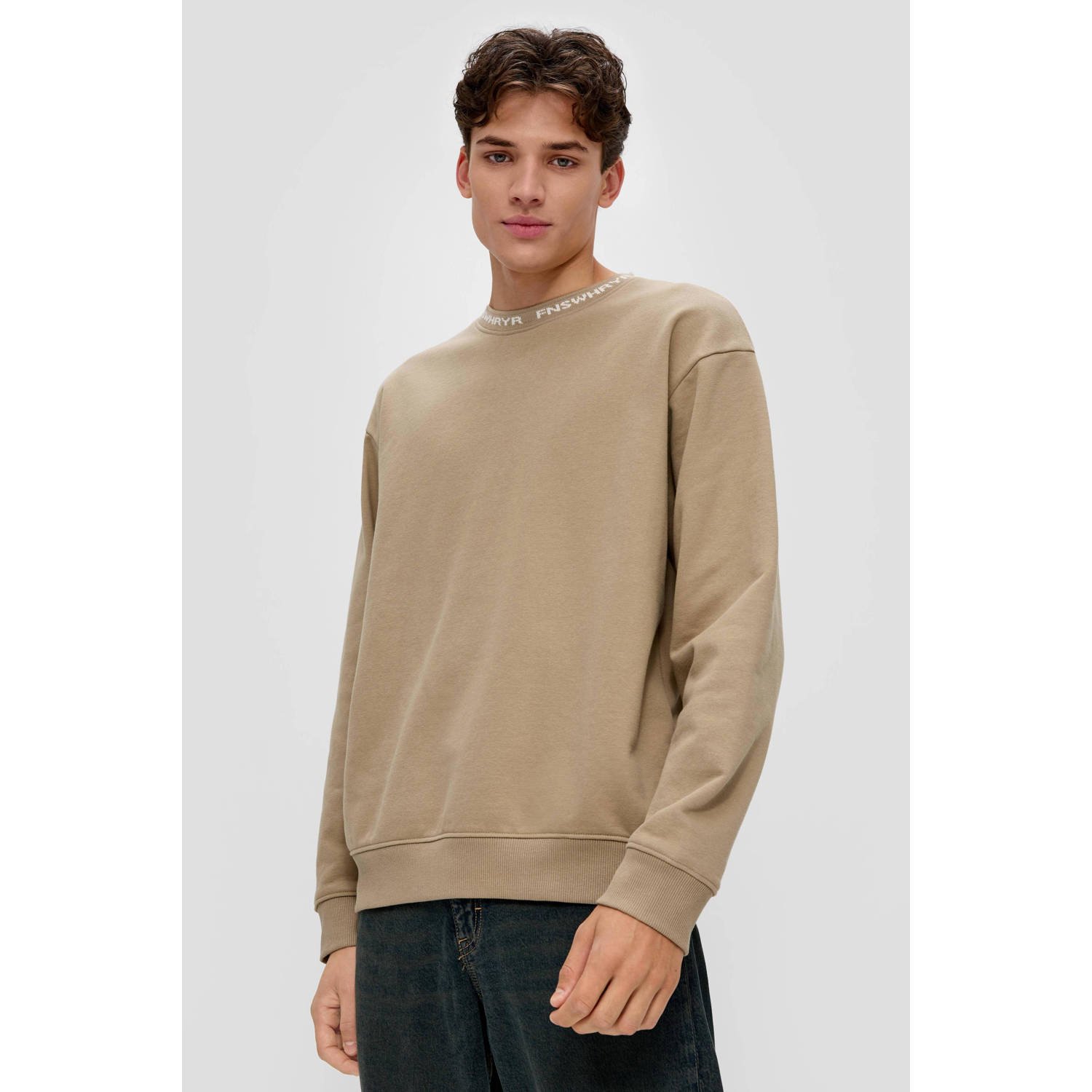 Q S by s.Oliver sweater lichtbruin