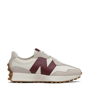 327 Seasonal Classic sneakers offwhite/donkerrood/grijs