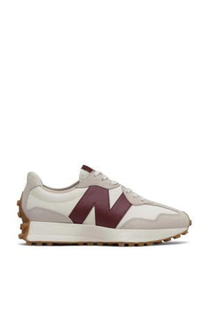 327 Seasonal Classic sneakers offwhite/donkerrood/grijs