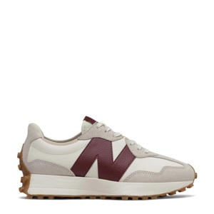 327 Seasonal Classic sneakers offwhite/donkerrood/grijs