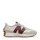New Balance 327 Seasonal Classic sneakers offwhite/donkerrood/grijs