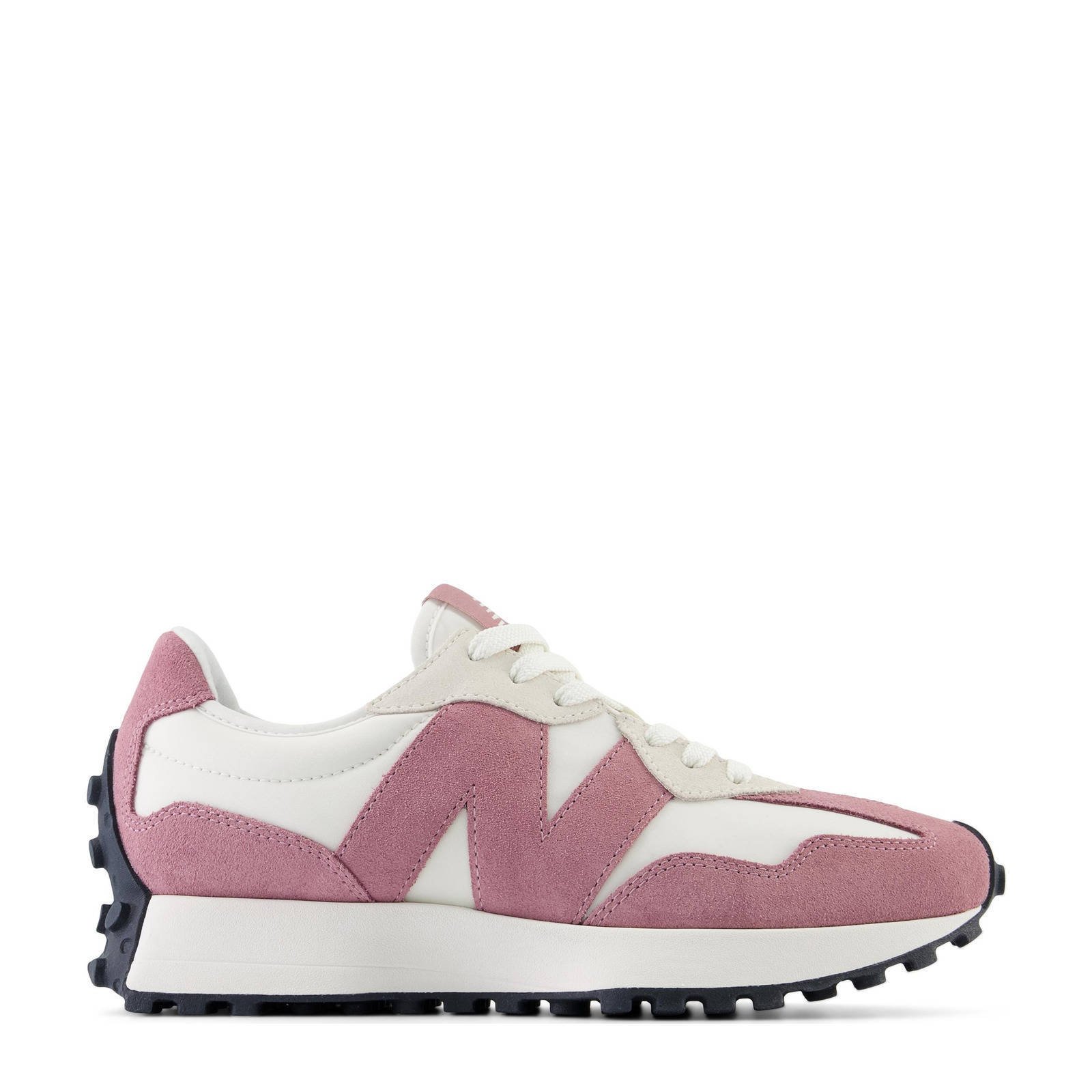 New Balance 327 Max Min sneakers roze wit ecru wehkamp