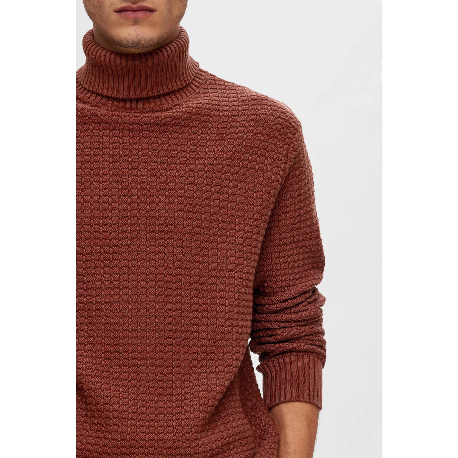SELECTED HOMME trui SLHTHIM rood