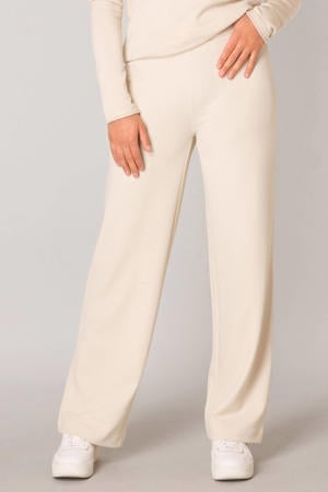 straight fit broek Yarah ecru