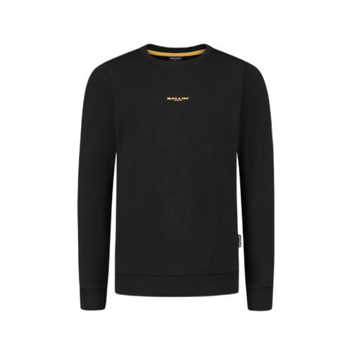 Ballin sweater met backprint zwart