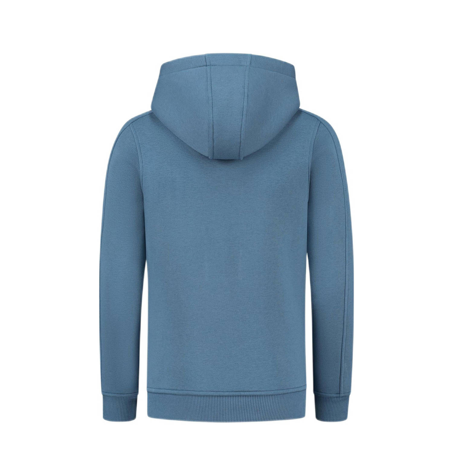 Ballin hoodie met logo middenblauw