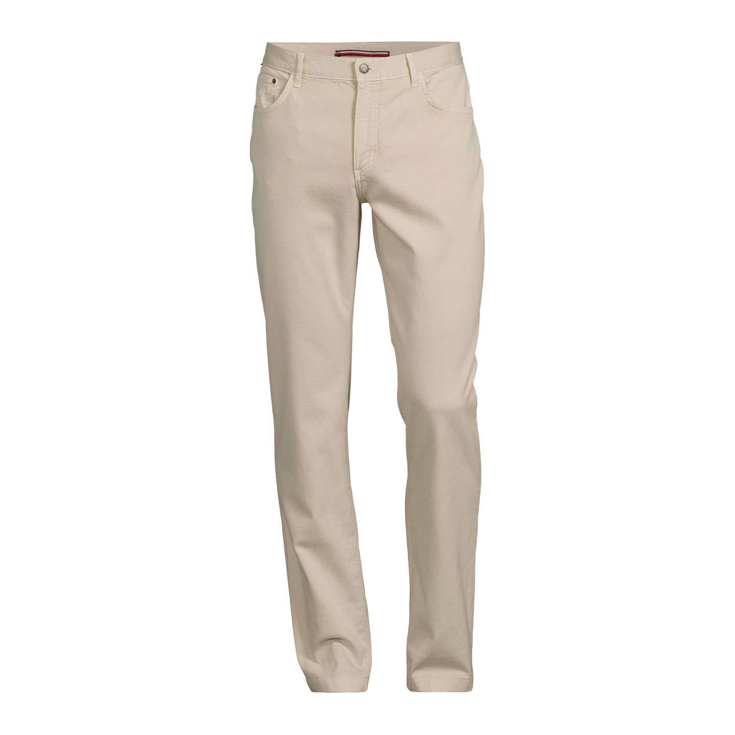 Tommy Hilfiger straight fit broek DENTON bleached stone