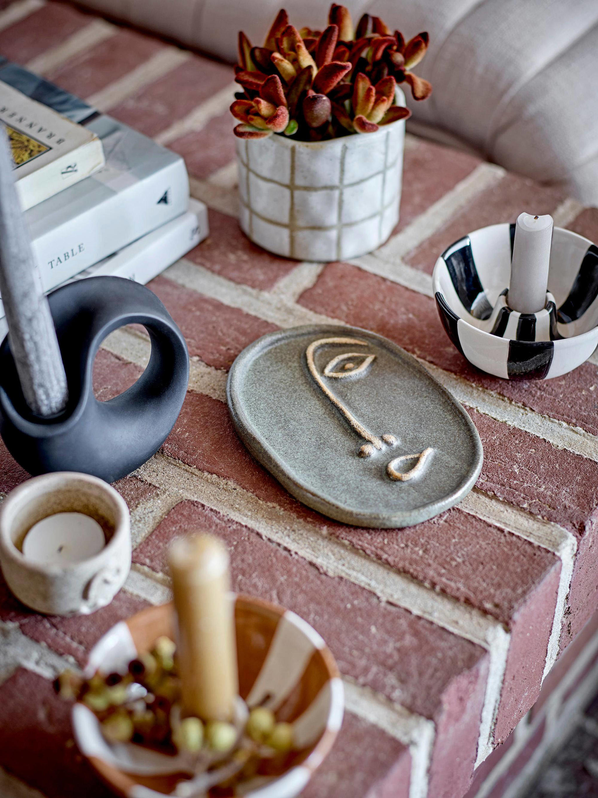 Bloomingville waxinelichthouder Clarice (set van 2) - Afbeelding 2