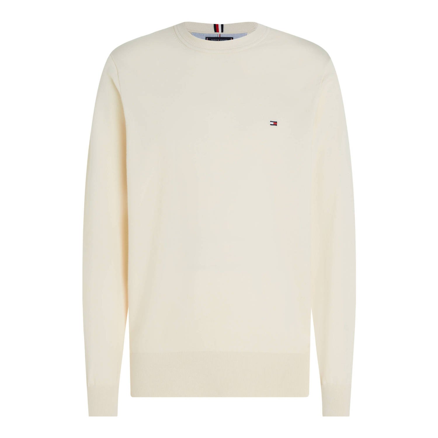 Tommy Hilfiger Biologisch katoenen trui met iconische details White Heren