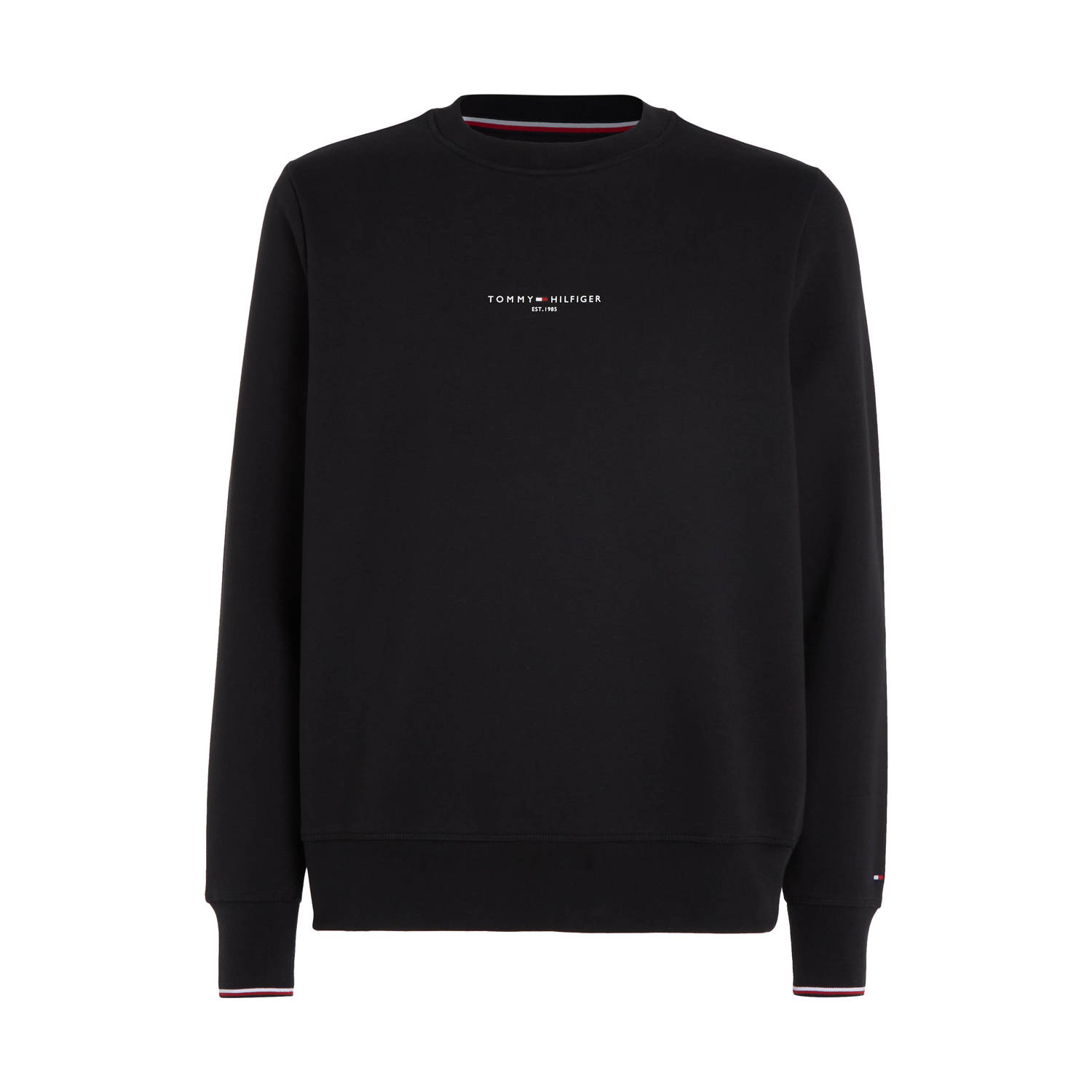 Tommy Hilfiger sweater met logo black