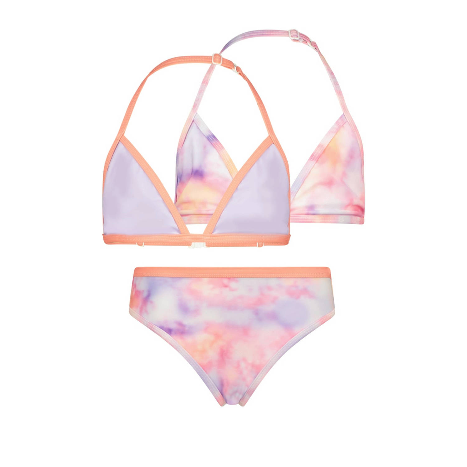 VINGINO triangel bikini Zamantha met 2 topjes lila roze Paars Meisjes Polyester 116