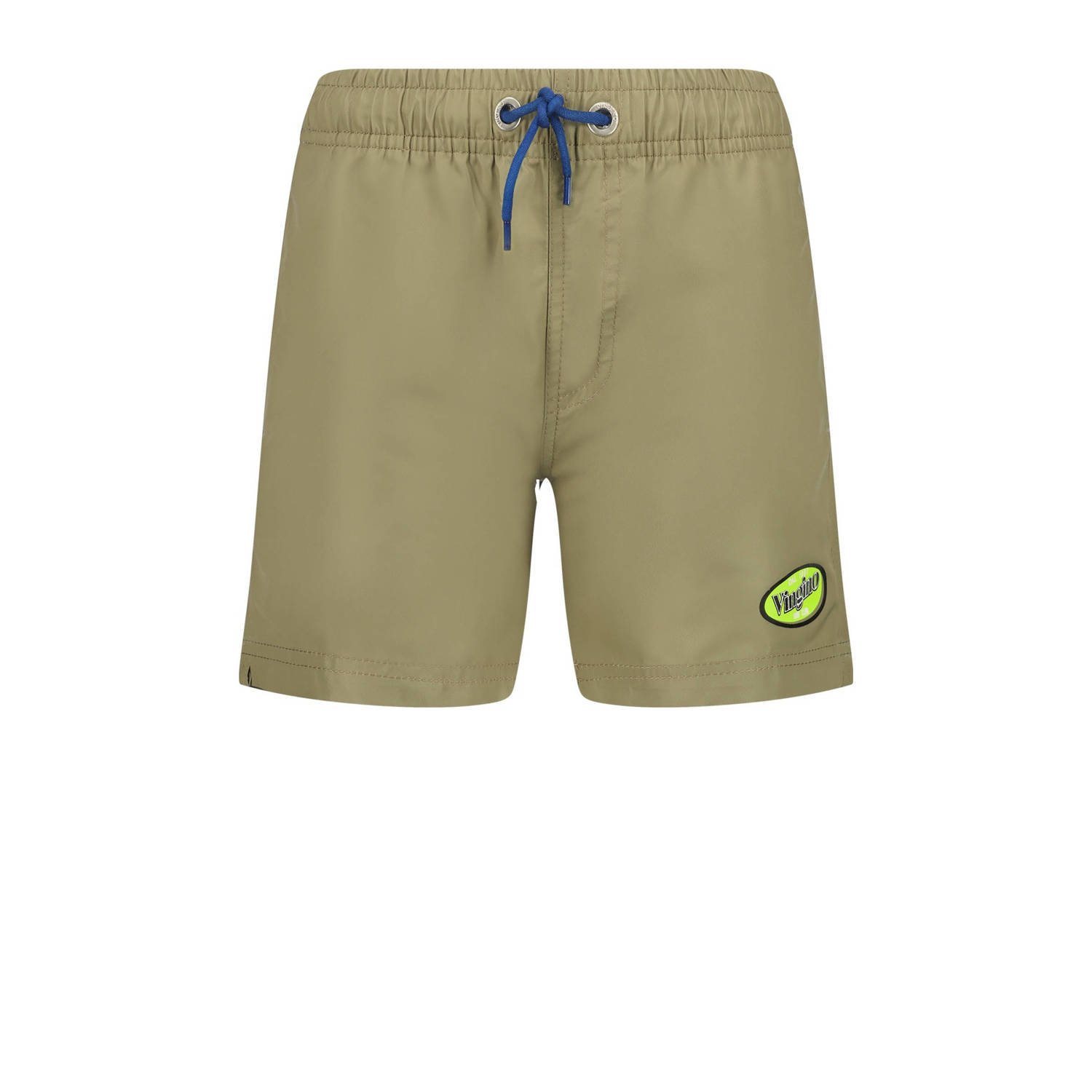 VINGINO zwemshort Xalvino kakigroen Jongens Polyester Effen 128