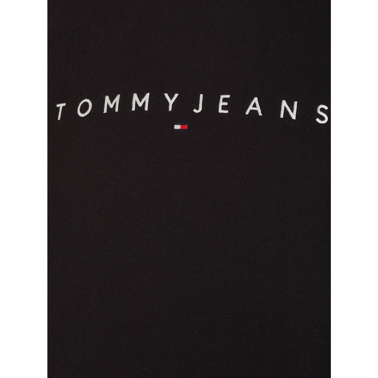 Tommy Jeans Big & Tall hoodie met logo black