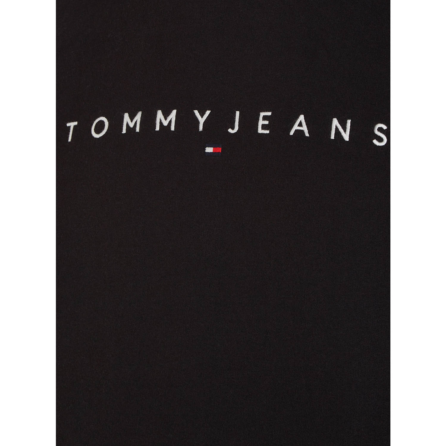 Tommy Jeans Big & Tall hoodie met logo black