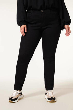 slim fit broek Elise zwart