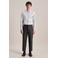 Seidensticker slim fit overhemd grijs