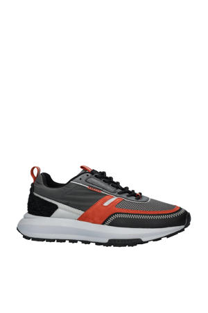 Ambruzzia  sneakers grijs/zwart/rood