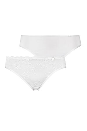 slip Angie (set van 2) wit