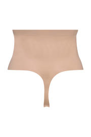 thumbnail: Hunkemöller high waist corrigerende string Scuba beige