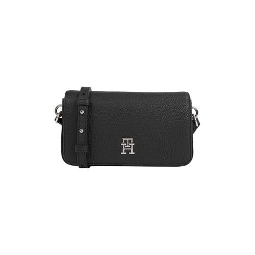 Tommy Hilfiger crossbody tas TH Emblem zwart afbeelding