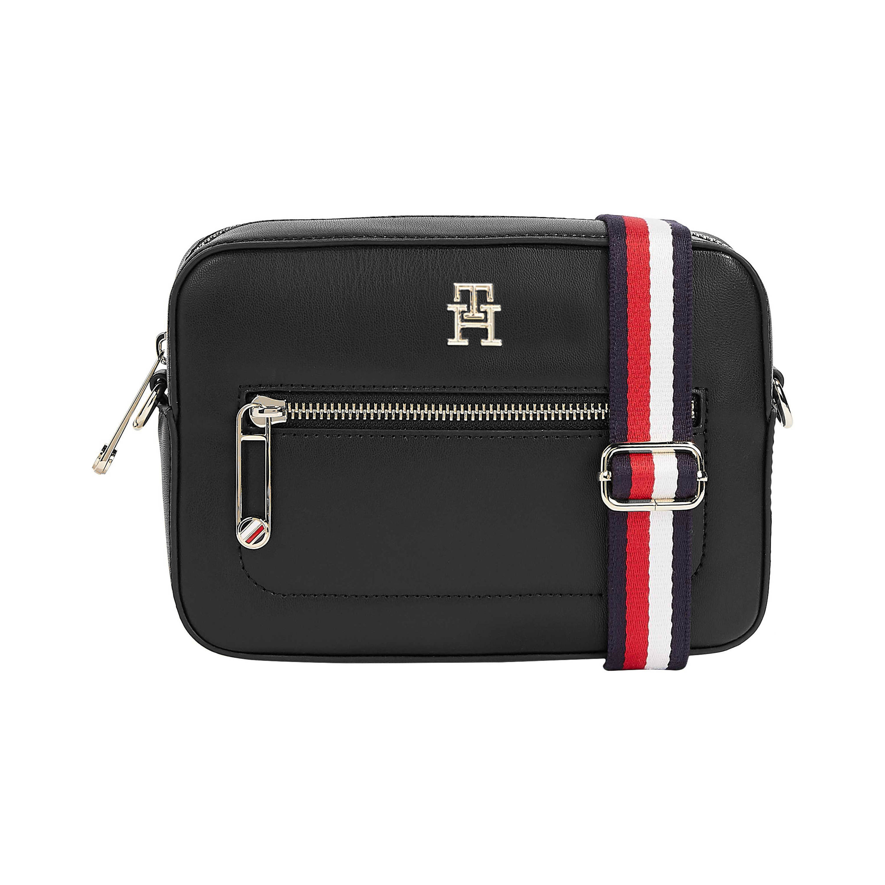 Tommy hilfiger crossbody tas zwart new arrivals