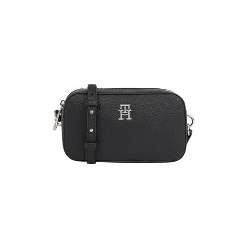 Tommy Hilfiger crossbody tas TH Emblem zwart afbeelding