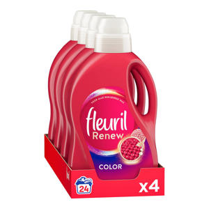 Wehkamp Fleuril Renew Liquid Bloesem vloeibaar wasmiddel - 4 x 24 wasbeurten - voordeelverpakking - 24 wasbeurten aanbieding