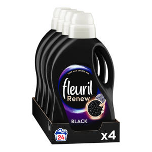 Wehkamp Fleuril Renew Liquid Renew Black vloeibaar wasmiddel - 4 x 24 wasbeurten - voordeelverpakking - 24 wasbeurten aanbieding