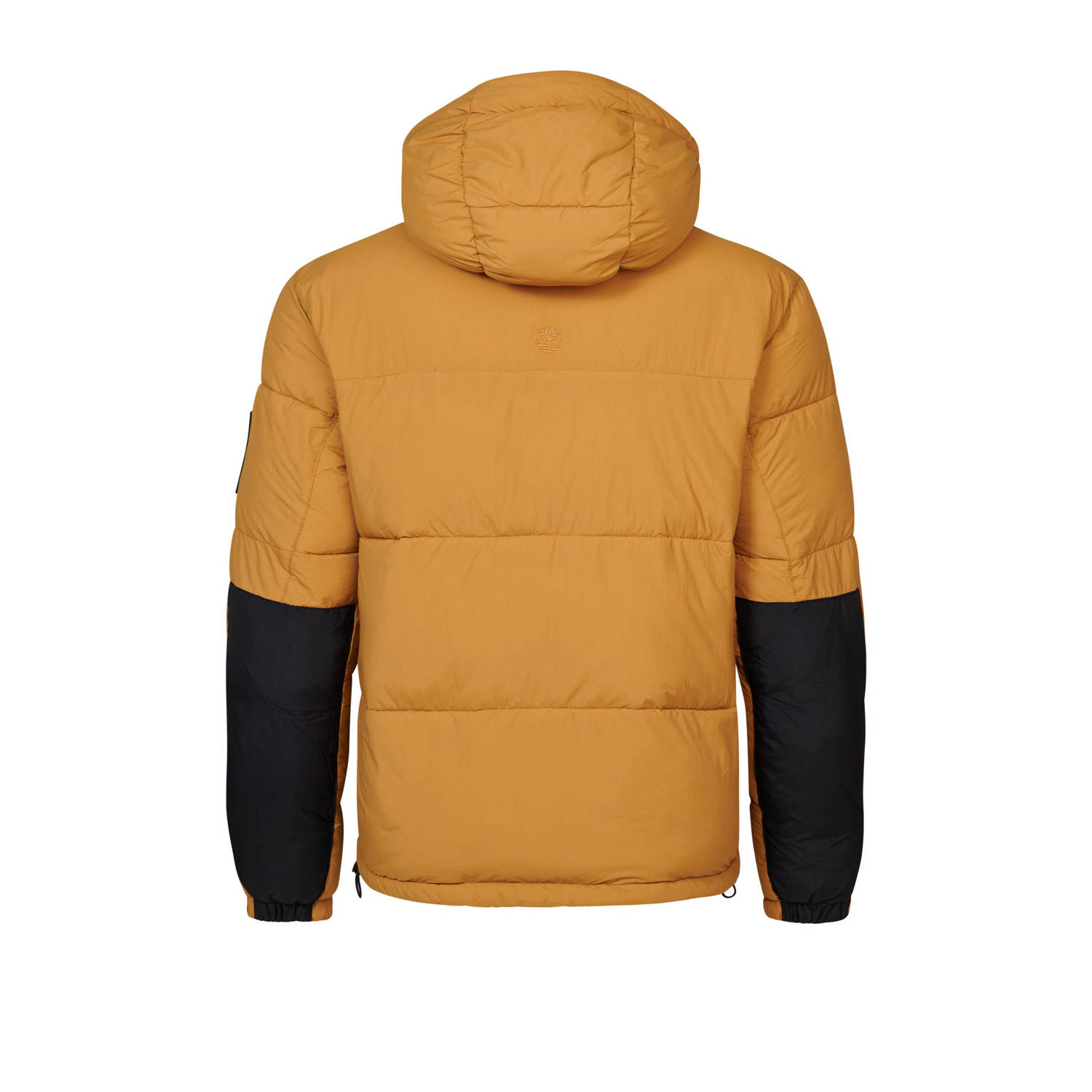 Timberland gewatteerde jas met logo en patches geel multi