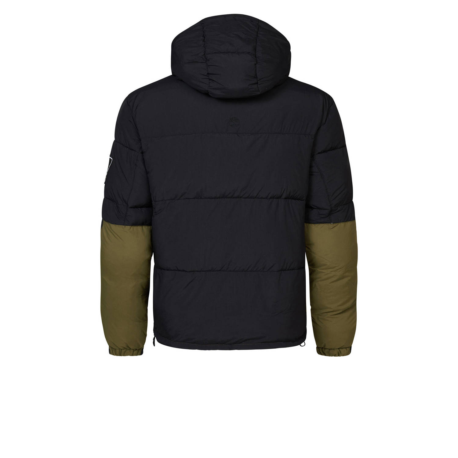 Timberland gewatteerde jas met logo en patches geel multi