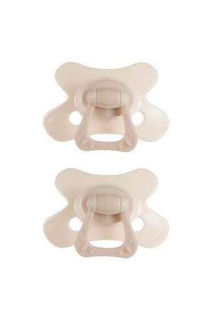 Fopspeen -  12+ Maanden - Beige - 2 st.