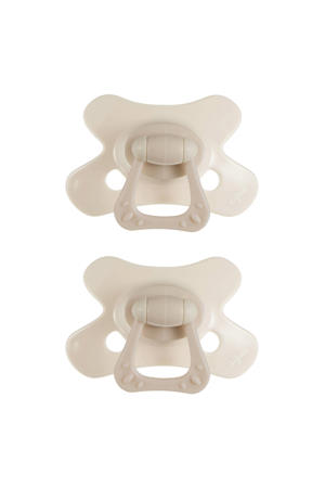 Fopspeen -  12+ Maanden - Beige - 2 st.