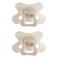 Difrax Natural Fopspeen -  12+ Maanden - Beige - 2 st.