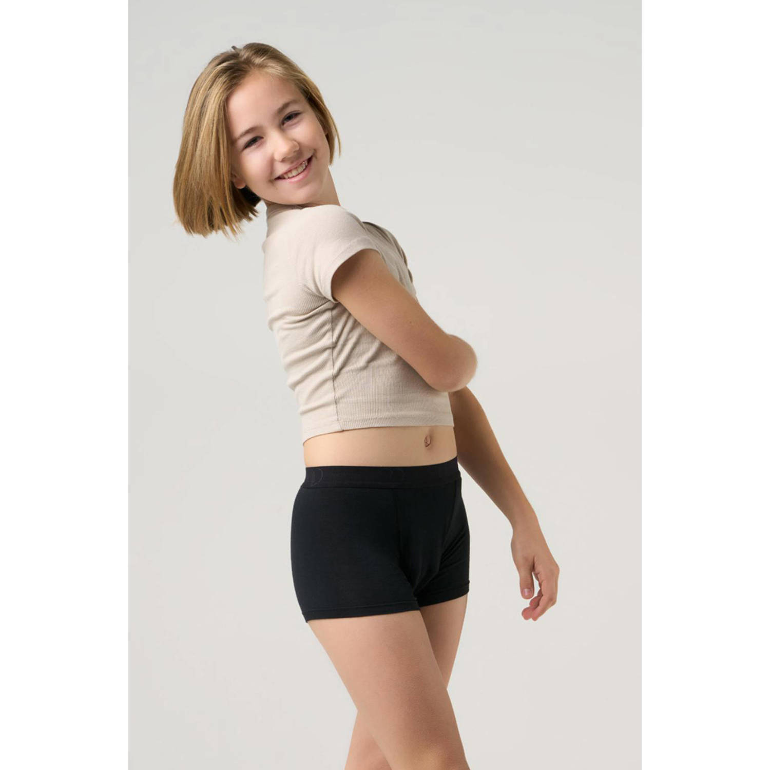 Moodies Undies boyshort menstruatieslip heavy overnight zwart