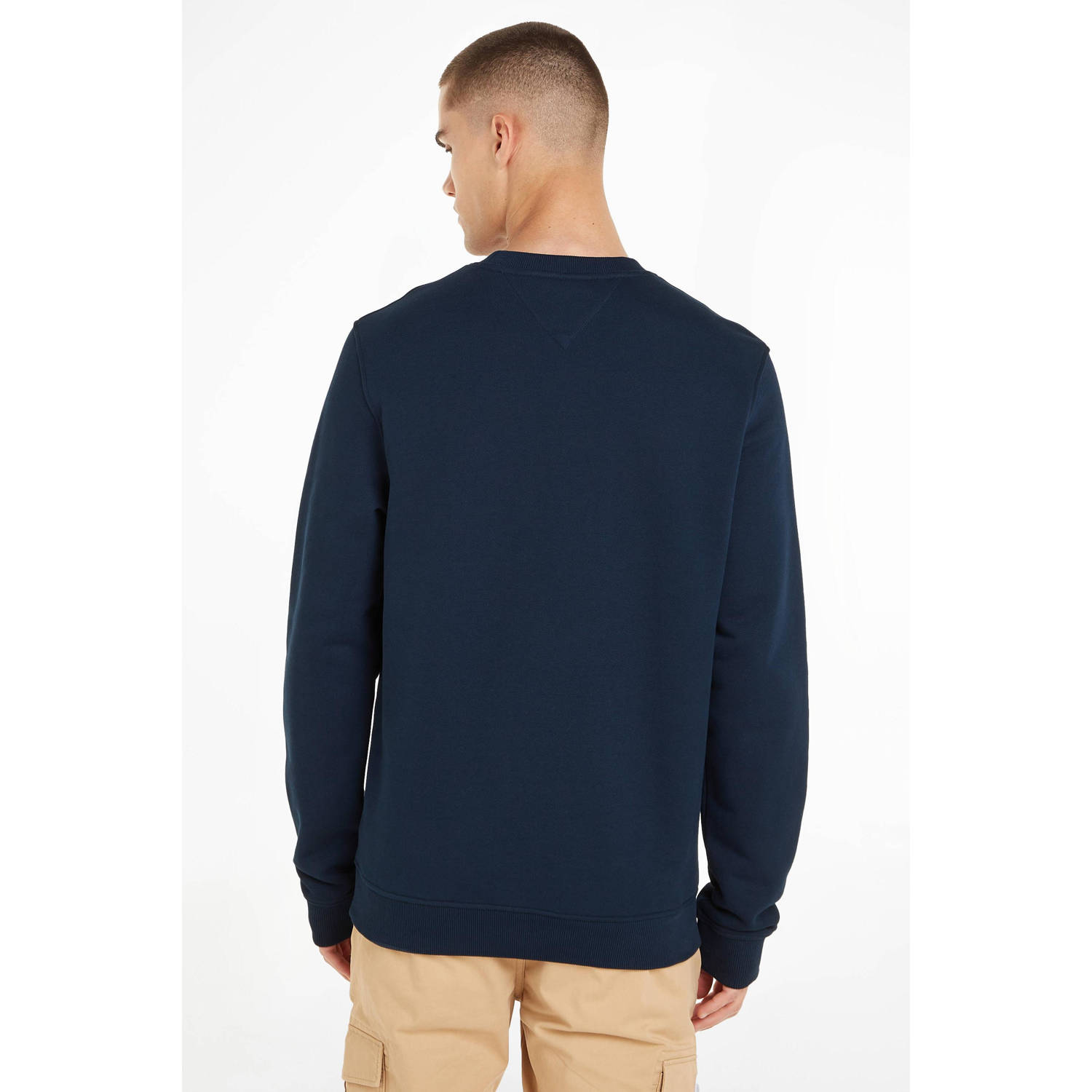 Tommy Jeans sweater met logo c1g dark night navy