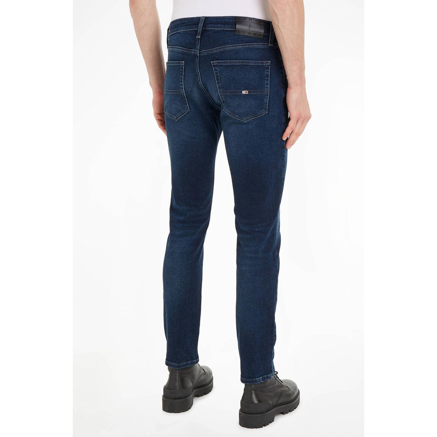 Tommy Jeans slim fit jeans SCANTON 1bk denim dark