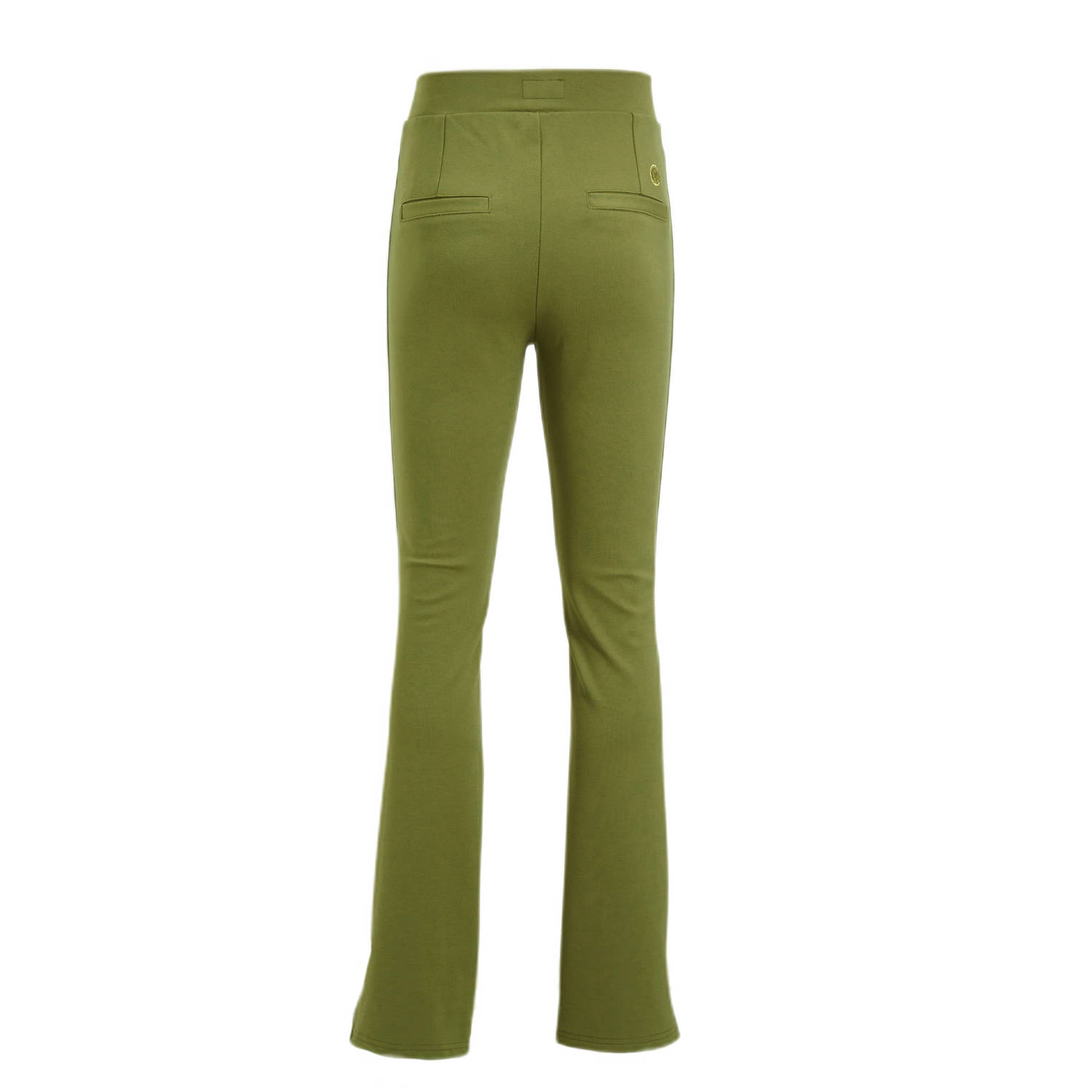 Me & My Monkey flared broek Pixi khaki