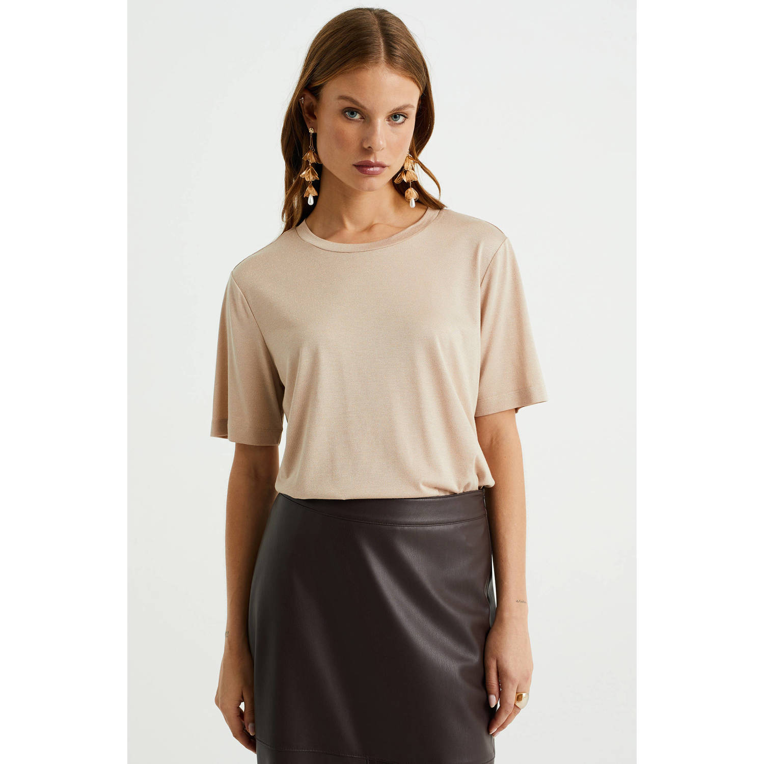 WE Fashion top zand