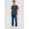 s.Oliver regular fit T-shirt met printopdruk donkergrijs