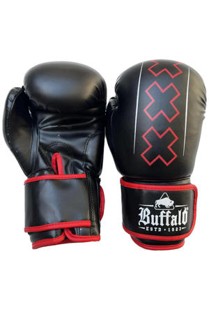 bokshandschoenen Winner zwart/rood (14oz)