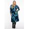 YOEK Loretta's Favourites jurk zwart/blauw/groen
