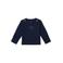 Noppies baby longsleeve Neisse met logo donkerblauw