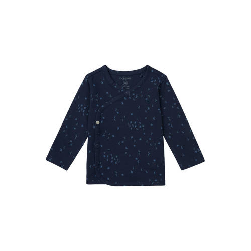 Noppies baby baby longsleeve Nantes met katoen donkerblauw afbeelding