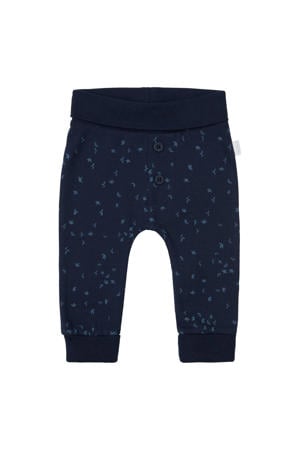 baby regular fit broek Nicea met katoen donkerblauw
