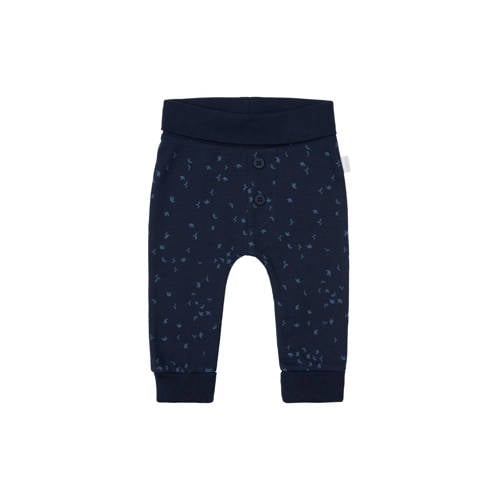 Noppies baby baby regular fit broek Nicea met katoen donkerblauw afbeelding